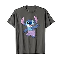 Disney Lilo & Stitch Surfer Boardshort Good Vibes Portrait T-Shirt