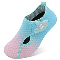 LeIsfIt Water Shoes for Women Men Wide Swim Beach Barefoot Shoes Quick Dry Aqua Socks for Pool Diving Boating River Yoga Lake Surf