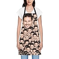Custom Aprons for Men Women, Personalized Aprons Funny Aprons, Christmas Birthday Gift for Dad from Daughter Son