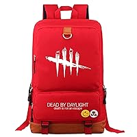 Teen Dead by Daylight Waterproof Laptop Bag,Large Durable Lightweight Rucksack Multifunction Knapsack for Travel