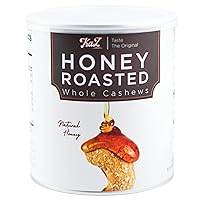 KAZ Honey Roasted Cashews, Premium Quality, 8.8 Oz (Pack of 4).