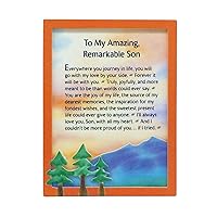 Blue Mountain Arts Son Magnet with Easel Back—Graduation, Birthday, Holiday, New Father, or 