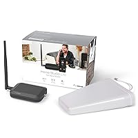 weBoost Home Studio Lite - Cell Phone Signal Booster for Verizon and AT&T only | Boosts 5G, 4G LTE up to 1,500 sq. ft | Made in the U.S. | FCC Approved (model 471101)