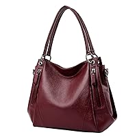 Soft Leather Large Bag, Women's Bag, European and American Style, Fashion Trend, Changing Bag, Casual Shoulder Crossbody Bag