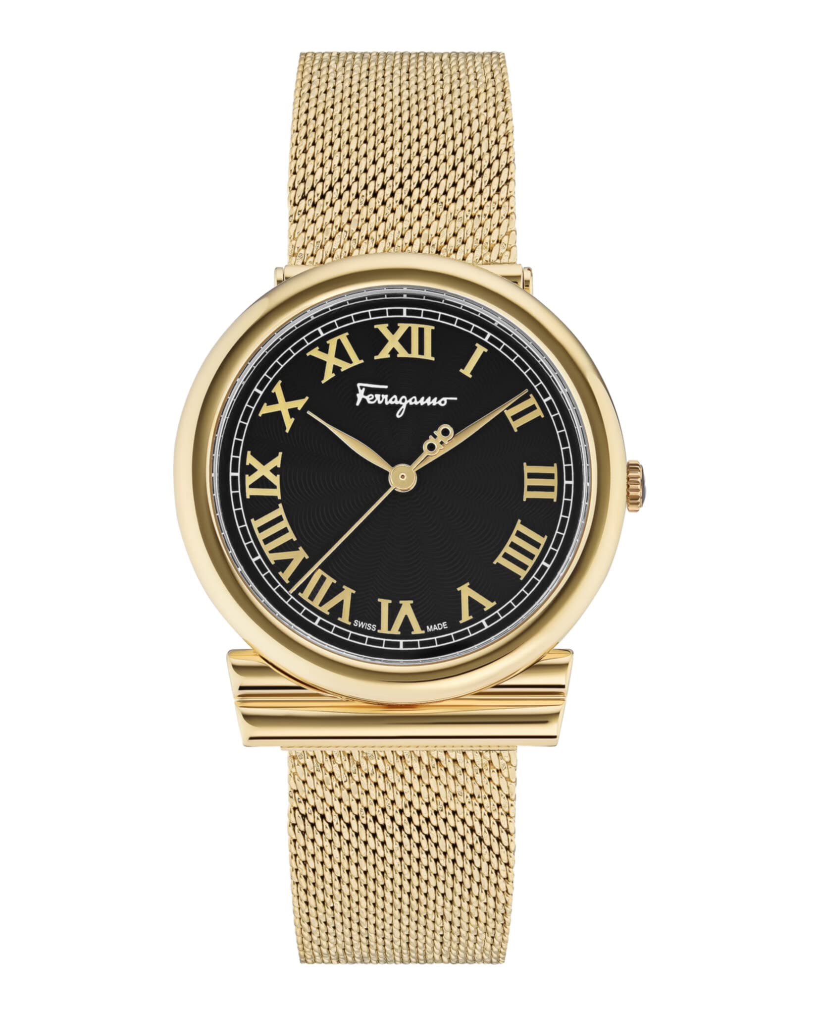 Ferragamo Womens Swiss Made Watch Gancino Collection