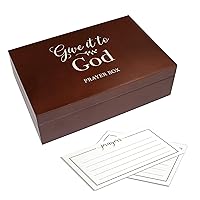 Lillian Rose Give It to God Box with 30 Prayer Cards, 4.25