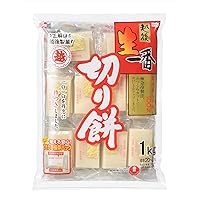 Echigo Kiri Mochi 100% Niigata's Glutinous Rice 35.27oz. (1kg) (Pack of 2) - MADE IN JAPAN