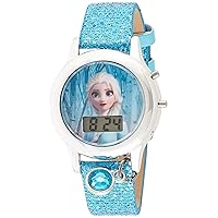 Kids Disney Frozen Digital LCD Quartz Wrist Watch with Strap, Cool Inexpensive Gift & Party Favor for Toddlers, Boys, Girls, Adults All Ages