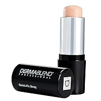 Dermablend Quick-Fix Body Makeup Full Coverage Foundation Stick, Water-Resistant Body Concealer for Imperfections & Tattoos, 0.42 Oz
