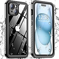 Oneagle for iPhone 15 Case Waterproof, Shockproof [IP68 Waterproof][Built-in Screen & Lens Protector][Dustproof][Real 360°] Full Body Heavy Duty Rugged Protective iPhone 15 Phone Case 6.1