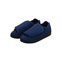Silvert's Adaptive Clothing & Footwear Men’s Double-Extra Wide Slip-Resistant Slippers for Seniors