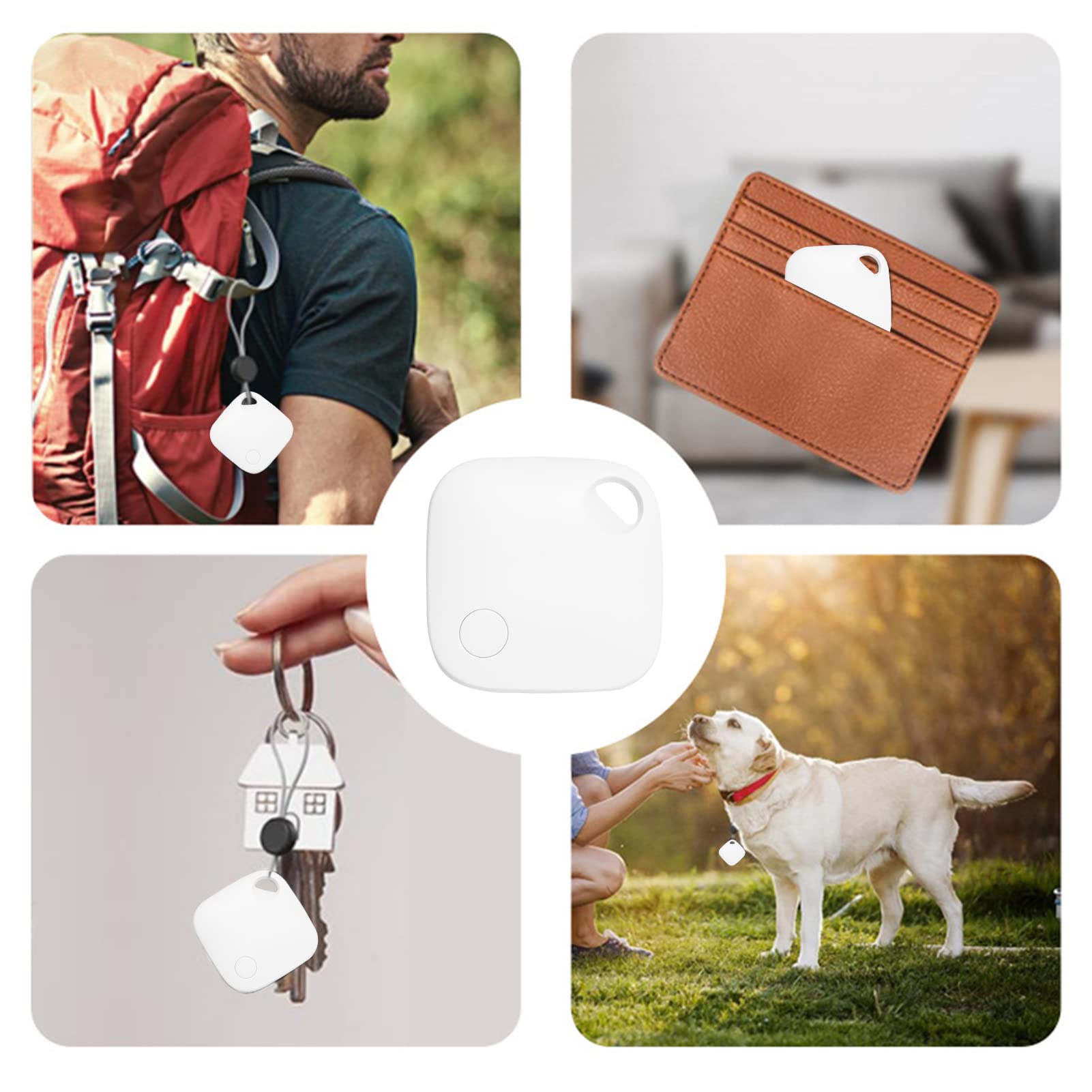 ERYUE GPS Locator, Smart Air Tag Smartphone Finder BT Locator for iOS Phone iOS Pad iOS MP3