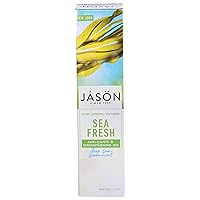 JASON Sea Fresh Anti-Cavity & Strengthening Gel, 6 Ounce Tube