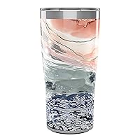 Tervis Traveler Kelly Ventura Drift Triple Walled Insulated Tumbler Travel Cup Keeps Drinks Cold & Hot, 20oz, Stainless Steel