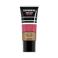 COVERGIRL Active Foundation, Toasted Almond, 1 Ounce, 1 Count