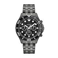 Caravelle by Bulova Sport Chronograph Mens Watch, Stainless Steel Sport , Gray (Model: 45A144)