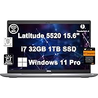 Dell Latitude 5520 5000 Business Laptop (15.6