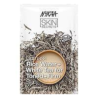 Skin Secrets Bubble Sheet Mask, Rice Water and White Tea, 0.67 oz - Brightening, Hydrating Face Mask - Pore Tightening Sheet Face Mask