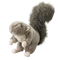 SPOT Woodland Collection Squirrel Dog Toy with Squeaker | Plush Tug of War Squirrel Grunting Squeak Toy for All Dog Breeds | Interactive Dog Toy | 10