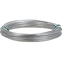 OOK 534800 Galvanized Solid Wire #9-50', Silver