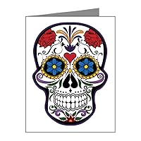 Note Cards (20 Pack) Floral Sugar Skull Day of the Dead