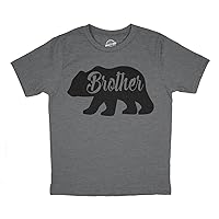 Toddler Brother Bear T Shirt Cute Funny Matching Family Tee for Boy Cool Tee