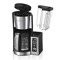 Single Serve Coffee Maker- Wirsh Coffee Maker with Programmable Timer and  LCD display, Single Cup Coffee Maker with 14 oz.Travel