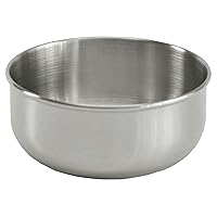 Graham-Field Sponge Bowl - Medical Stainless Steel with Seamless Construction Basin, 5 3/4