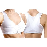 Posture Corrector Bra with X Back Fitted Shoulder Brace Ref. 9595 Cup B - White Colour - Size 5 inch. 32.67