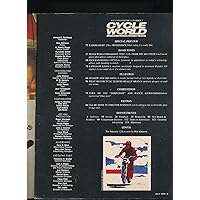 Cycle World : Special Preview of Karsmaker 250cc Monoshock ; Road Tests of Rickman/Honda CR750 ; Two Legends- Shadow & Squariel ; Glossary of Road Test Terms ; Watching Indoor Motocross; A Kawasaki KZ400/A Road Tested (1974 Journal)