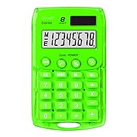 Rebell Starlet Pocket Calculator - Green