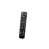 Universal Replacement Remote Control Fit for Panasonic CT-32D32 CT-32D32FF CT-32D32UF TC-L50EM60 TC-P42X60 Plasma Viera LCD LED HDTV TV