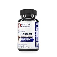 QNL Quantum Eye Support - Eye Health Supplements for Adults - Includes Zeaxanthin Plus Lutein - Daily Eye Care Supplements - Eye Health Vitamins with Bilberry, Carrot & More - 60 Vegetarian Capsules