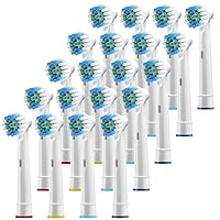 Replacement Toothbrush Heads Compatible with Oral B Electric Toothbrush Replacement Heads Precision Brush Heads Refills for Oralb Braun Pro 1000/7000/9600/500/3000/5000/6000/8000 Sensitive Precision +
