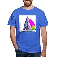 CafePress Hobie Cat Art Dark T Shirt Graphic Shirt