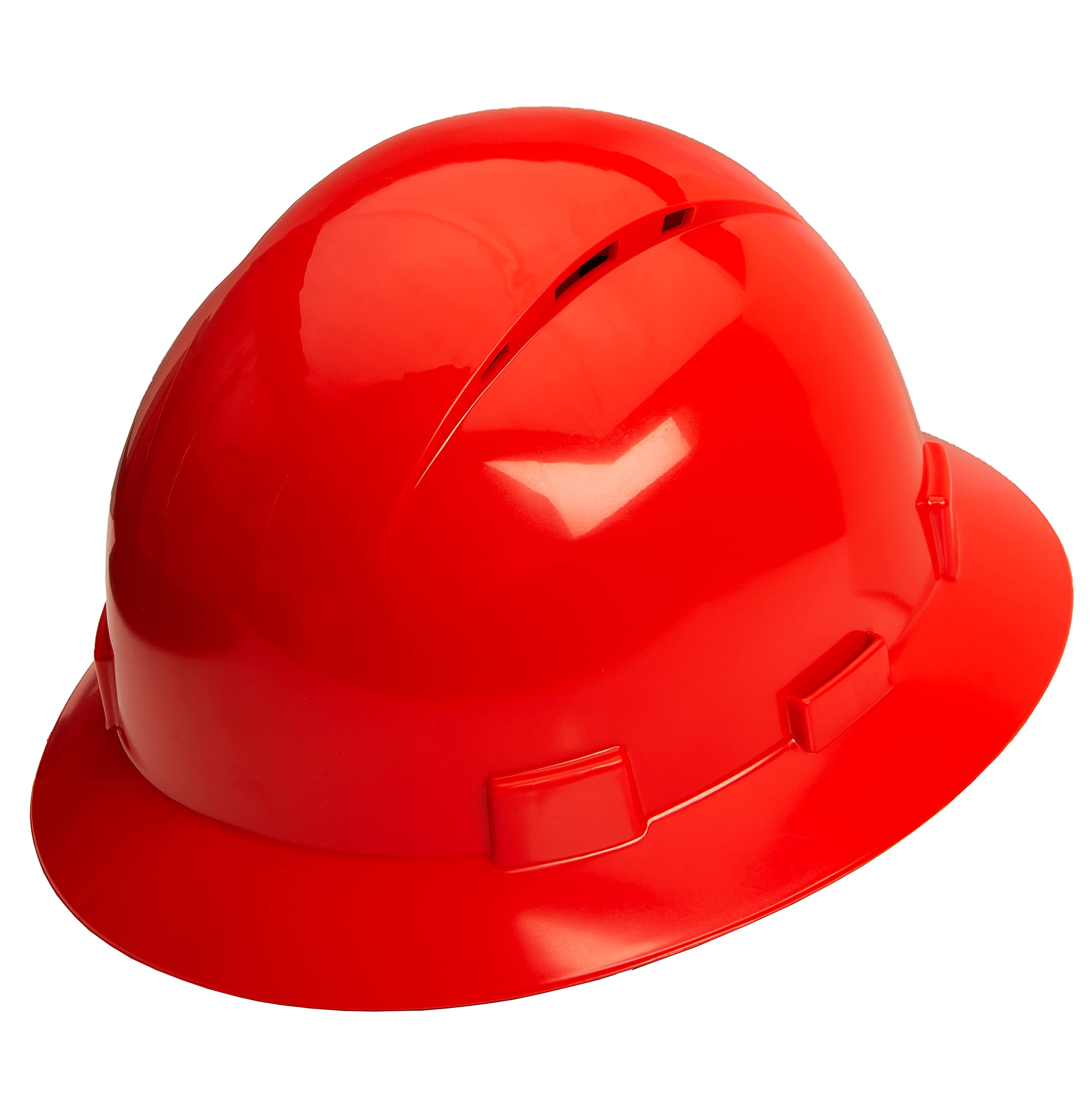 Full Brim Vented Hard Hats Construction OSHA Safety Helmet 6 Point Ratcheting System | Meets ANSI Z89.1 | Personal Protective Equipment Carbon Fiber Design Hard Hat