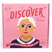 Discover Like Maria Bead Stair Pom-Pom Mobile Craft Kit