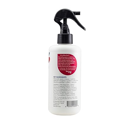 So Cozy Curl Leave In Conditioner Spray - Kids Hair Detangler Spray & Leave-In Conditioner for Curly Hair - Paraben-Free Leave In Hair Conditioner & Detangler Spray for Kids Tangle-Free Curls (8fl oz)