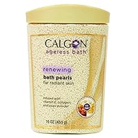 Calgon Ageless Bath Pearls, 16 oz (Pack of 2)