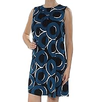 Alfani Womens Pleat Front Circle A-Line Dress