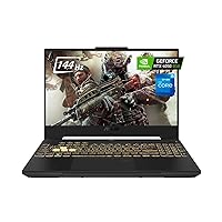 ASUS TUF Gaming F15 (2023) Gaming Laptop, 15.6” FHD 144Hz, 100% sRGB Display, GeForce RTX 4050, Intel Core i5-13500H, 64GB DDR4, 2TB PCIe SSD Gen 4, Wi-Fi 6, Windows 11, Gray, W/GaLiMu
