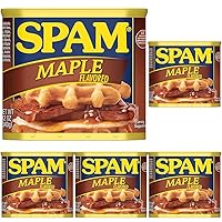 SPAM Maple, 12 oz. can (Pack of 5)