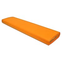 Fairfield OLY-Fun, Multi-Purpose Craft Fabric, Polypropylene Fabric for Sewing, Stenciling, Tying, and More, Craft Supplies, Orange Cursh, 10 Yard Bolt