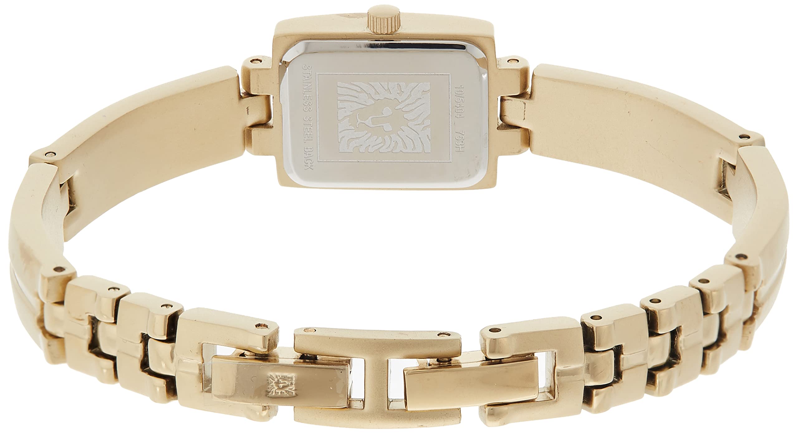 Anne Klein Women's 10-5404CHGB Gold-Tone Dress Watch