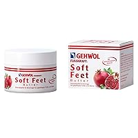 GEHWOL Soft Feet Butter 3.5 oz/100 ml pomegranate & moringa