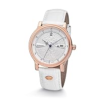 Kronsegler Karma Automatic Watch Rose-Silver/White