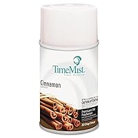 TimeMist TMS 33-5301TMCAPT Metered Aerosol Fragrance Odor Eliminators Dispenser Refills, Cinnamon, 6.6 oz. (Pack of 12)