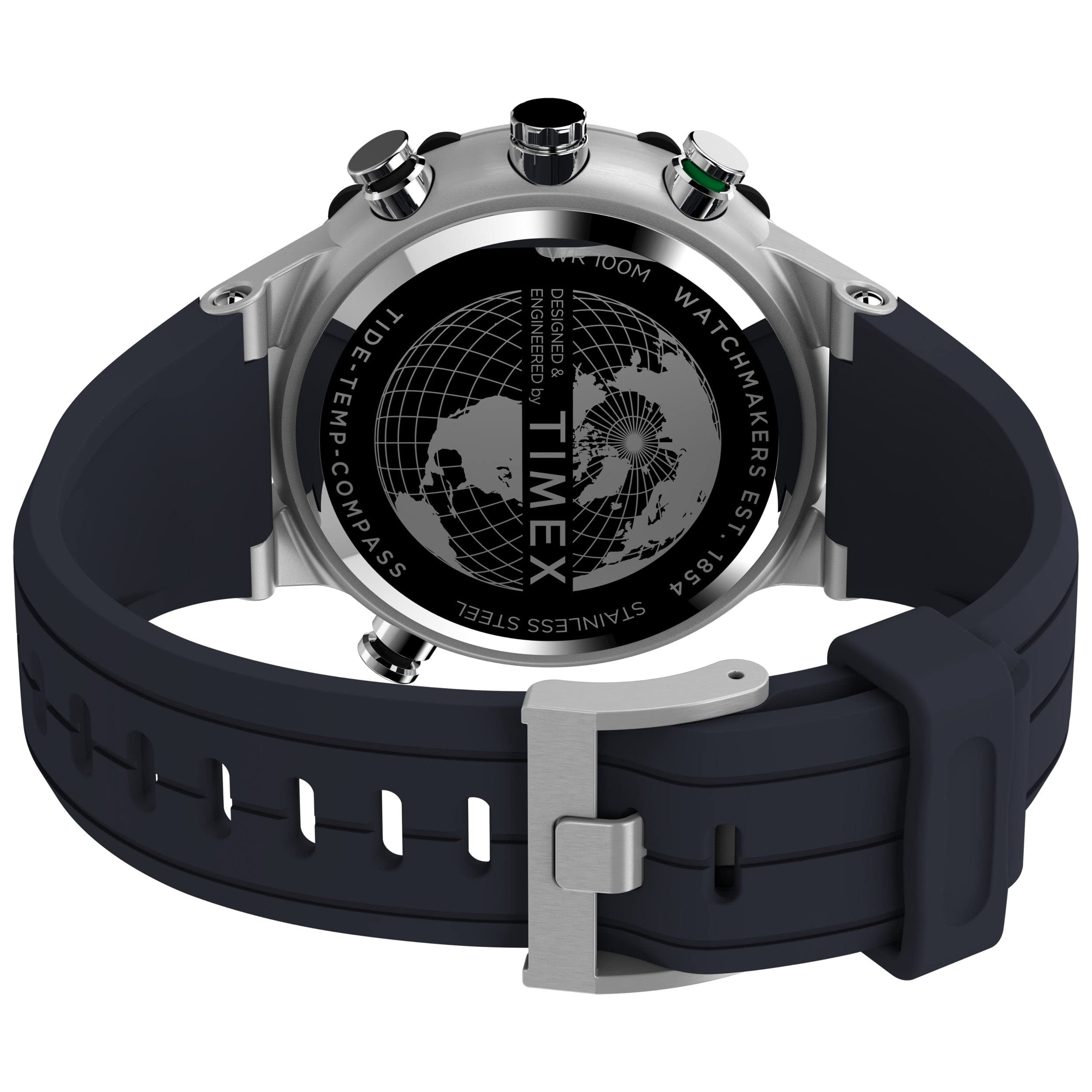 Timex Men's Expedition Tide-Temp-Compass 45mm TW2V22100VQ Quartz Watch