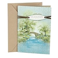 Hallmark Sympathy Greeting Card (For You and Your Family)