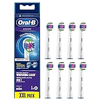 Oral-B 3D White Replacement Heads with Cleanmaximiser Technology